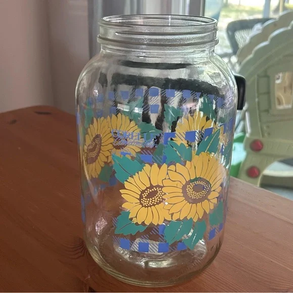 Corelle Sunsations Sunflower Tea Pitcher - Picture 1 of 4